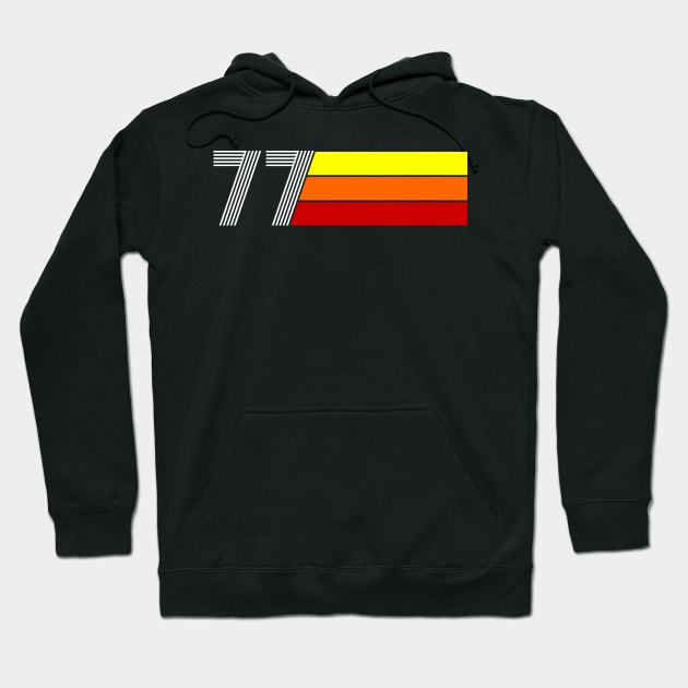 Retro 1977 Styleuniversal Hoodie by Styleuniversal